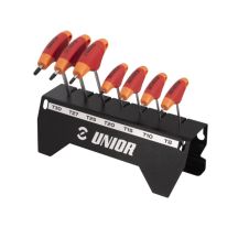 UNIOR TX Key Set with T-Handles 8–30 in Holder