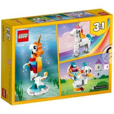 2. LEGO Creator 31140 Magical Unicorn