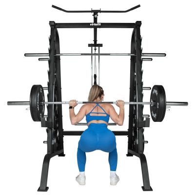 38. VIRTUFIT SM100 SMITH MACHINE - WITH LIFT STATION - STRENGTH STATION
