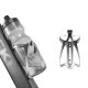 3. Rockbros RKL02 Aluminum Bottle Cage - Black and Silver