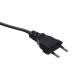 2. SAVIO CL-105 cable (2-Pin - Euro; 3m; black)