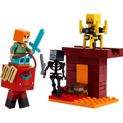 3. LEGO MINECRAFT 21266 Nether Bridge Battle