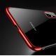 7. Clear Color Case Gel TPU Electroplating frame Cover for Samsung Galaxy A72 4G blue