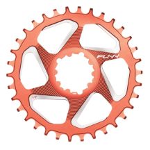 FUNN SOLO DX mechanical chainring blue 34T