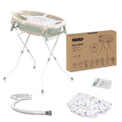 4. NENO FOLDABLE BATH WITH LUCY STAND