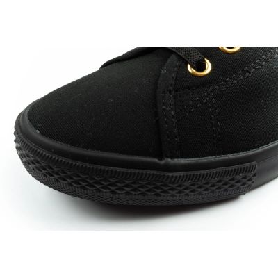 6. Lee Cooper shoes women's sneakers sporty black slip-on ballet flats