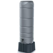 RAINWATER TANK SET 110L VUELTA SMOOTH GRAY