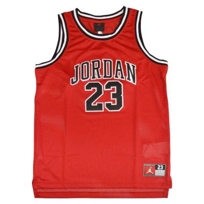 Air Jordan Junior Michael Jordan 23 Red Kids' Basketball Jersey - 95A773-R78