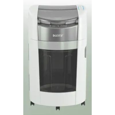 7. Leitz IQ Optimax AutoFeed 300 shredder, P4, 300 sheets, 25 l bin