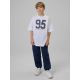 7. Boy's loose T-shirt with print 4F 4FJRSS26TTSHM3786-10S