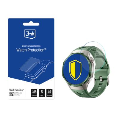 Hybrid glass for the smartwatch display 3mk Watch Protection FlexibleGlass for Huawei Watch GT 7 Pro 46 mm