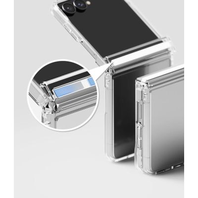 5. Ringke Fusion Flap Case for Samsung Galaxy Z Flip 8 - Transparent