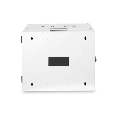 6. Digitus Unique 19" 9U 600x600 wall-mounted network cabinet, glass door, gray, sectional, folded, 100kg