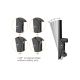 4. Equip 650374 TV mount 127 cm (50") Black, Silver