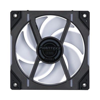 2. Phanteks D30 Computer Case Fan 12 cm Black 1 pc.
