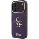 2. Guess IML 4G Script Metal case for iPhone 17 Pro / 18 Pro - burgundy