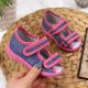 9. Home slippers Nazo Jr. TEX4B navy blue-pink