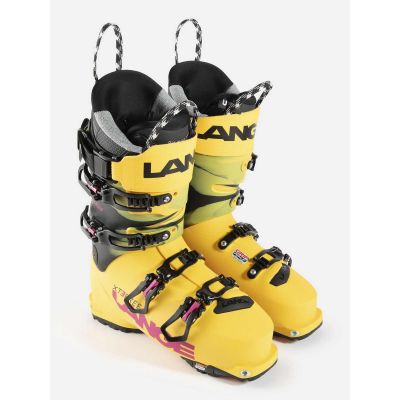 6. LANGE XT3 FREE 140 PRO MODEL LV GW Mustand Yellow Ski Boots