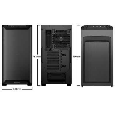 2. BE QUIET HOUSING! PURE BASE 501 Airflow Black