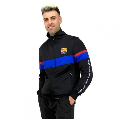 2. FC Barcelona Men's Tracksuit Barca 5002CHBLA
