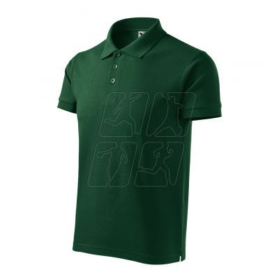 Malfini Cotton Heavy M MLI-215D3 polo shirt dark green