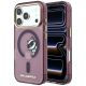 Karl Lagerfeld Peekaboo Logo MagSafe case for iPhone 18 Pro Max / 17 Pro Max - burgundy