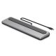5. 12-port USB-C docking station, max. 8K/30Hz with HDR, HDMI, DP, max. 3 monitors (MST), USB-C 3.2 Gen2, Gigabit Ethernet, SD/Micro SD, Audio, PD 100W