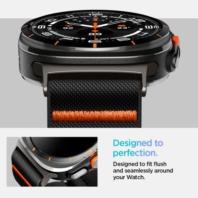 14. Spigen Fit Lite Strap for Galaxy Watch Ultra 47mm - Black