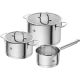 13. Set of 3 ZWILLING TrueFlow pots 66920-003-0
