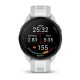 2. Garmin Forerunner 165 Music AMOLED 43mm Mist Grey Whitestone Sports Watch