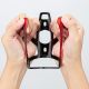 6. Wozinsky WUR-01BR Bike Bottle Holder Basket - Black and Red