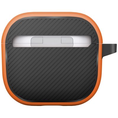 4. Uniq Clyde Lock Case for AirPods 4 - Orange