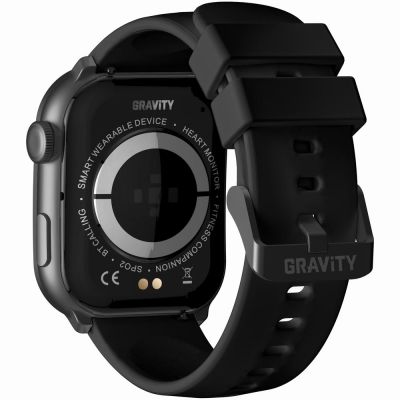 9. Men's Smartwatch GRAVITY GT28-1 Strap + Bracelet Black