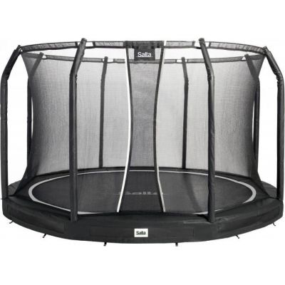 Premium Ground Combo Trampoline 366cm Black