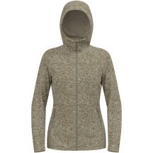Women's ODLO TENCIA Mid Layer Hoody Full Zip, Beige