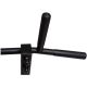21. WOODEN AND METAL GYMNASTIC WALL BAR WITH WOODEN BAR AND ACCESSORIES BENCHK 221B A076