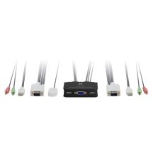 LevelOne KVM-0223 KVM Switch Black