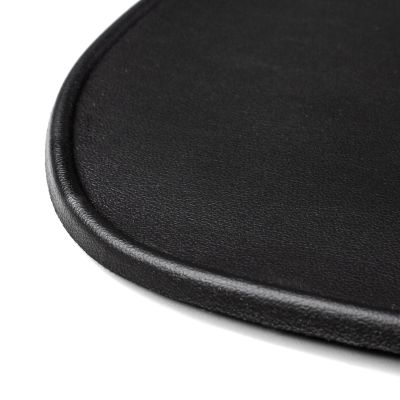 5. Wozinsky Ergonomic Mouse Pad with Wrist Cushion, Gel, Eco-Leather, Large, Anti-Slip - Black