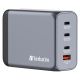 GNC-200 GAN CHARGER 4 PORT 200W/USB A/C (EU/UK/US)