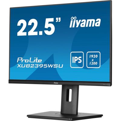 5. iiyama ProLite XUB2395WSU-B5 computer monitor 57.1 cm (22.5") 1920 x 1200 px WUXGA LCD Black