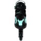 15. Mico Volt Blue roller skates black and blue PW-126B-9