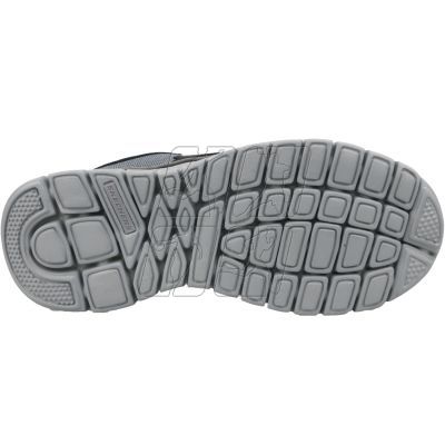 4. Skechers Burns Agoura M 52635-BKGY shoes