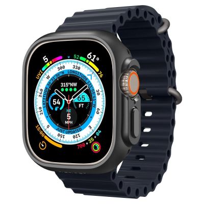 19. Spigen Thin Fit Case for Apple Watch Ultra (49mm) - Black