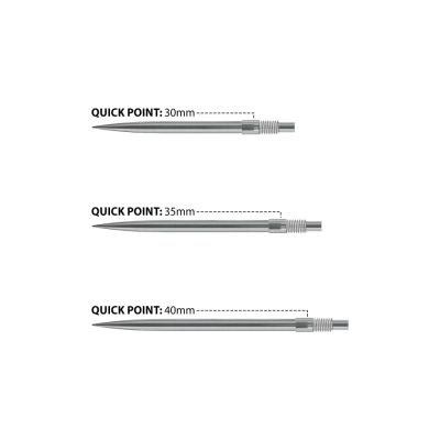 2. Harrows QUICK POINT Silver Tips