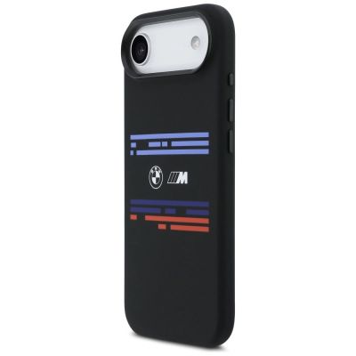 2. BMW M Silicon Horizontal Line MagSafe Case for iPhone Air - Black