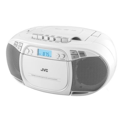 17. JVC RC-E451W Boombox – White