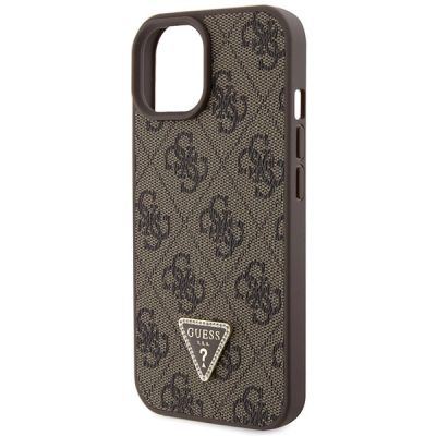 7. Guess GUHCP15MP4TDSCPW iPhone 15 Plus 6.7" brown/brown hardcase Crossbody 4G Metal Logo