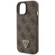 7. Guess GUHCP15MP4TDSCPW iPhone 15 Plus 6.7" brown/brown hardcase Crossbody 4G Metal Logo