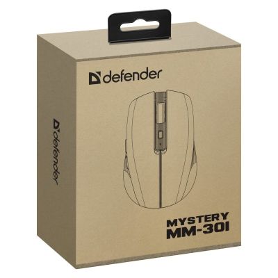 5. DEFENDER MYSTERY MOUSE MM-301 RF+BT PURPLE 1600dpi 6P