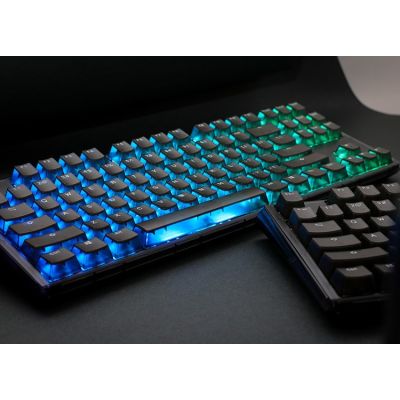 2. Ducky One 3 Aura TKL Gaming Keyboard USB QWERTY American International Black